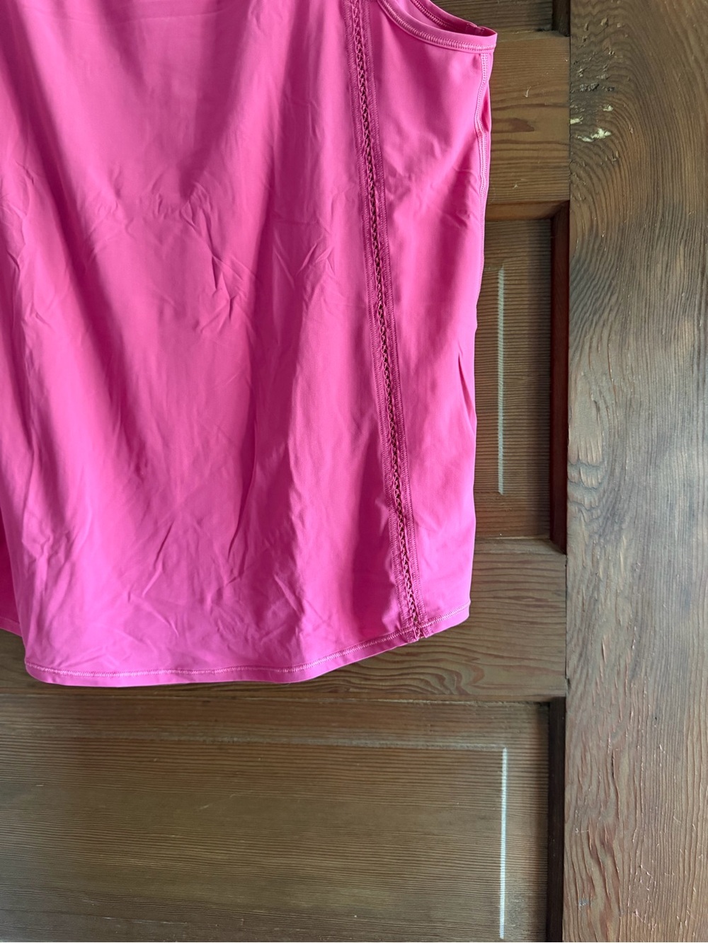Lululemon Sculpt Tank Top Lace Trim in Raspberry Coulis Pink Size 10 - Picture 5 of 12